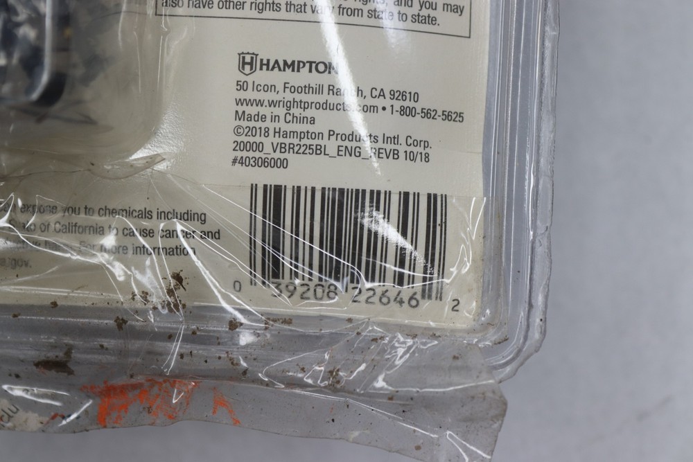 Wright Products Brookfield Black Surface Mount Latch