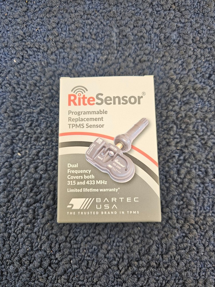 Bartec RiteSensor RS-2000R: Programmable TPMS Sensor Fits 04-25 Acura MDX
