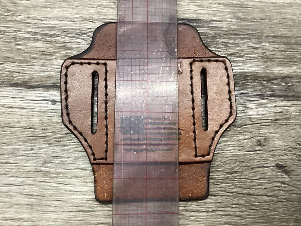 Leather Folding Clip Knife Sheath (Sheath Only)