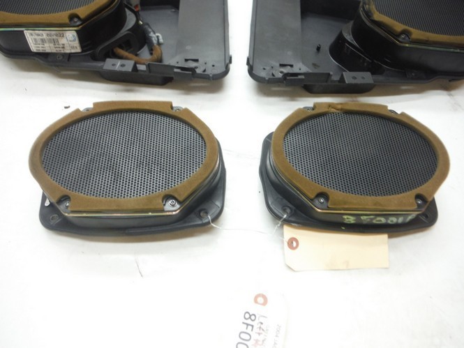 2004 JAGUAR S-TYPE A/T FRONT REAR SPEAKER SET OEM 2003