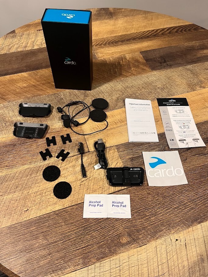 Cardo Packtalk Outdoor Headset - Used