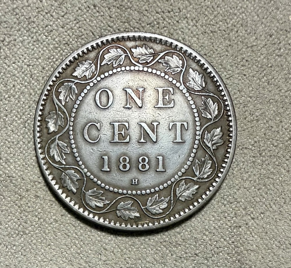 1881-H CANADA VICTORIA LARGE CENT