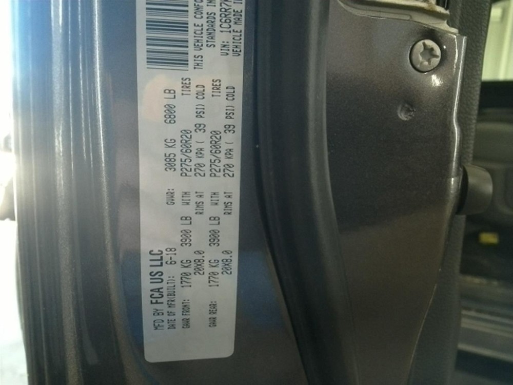 RAM1500 2018 Keys/Latches/Locks 104815976