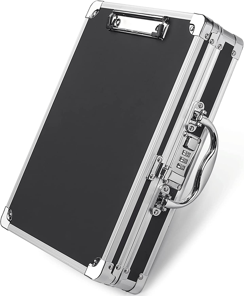 Locking Clipboard Storage Box Heavy Duty Clipboard with Storage Aluminum
