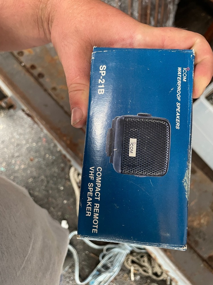 ICOM Waterproof remote VHF marine speaker