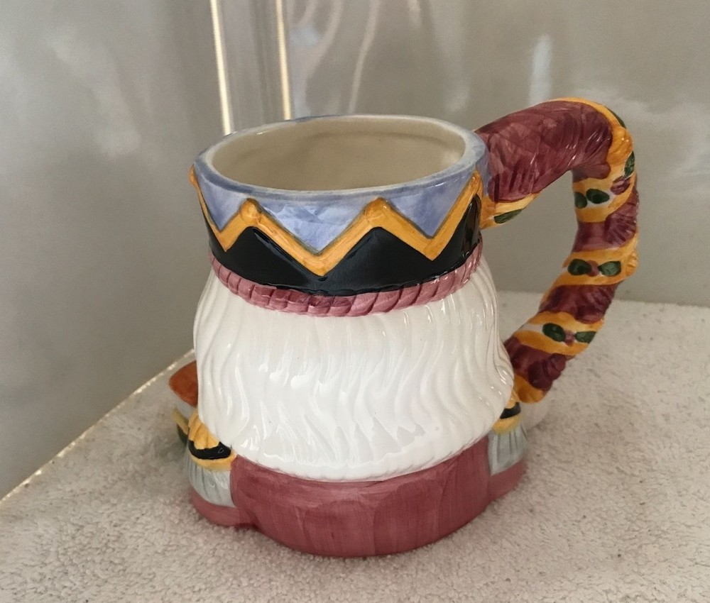 Nutcracker Mug Cup ~Make into a Christmas Holiday Centerpiece Nutcracker~Ceramic