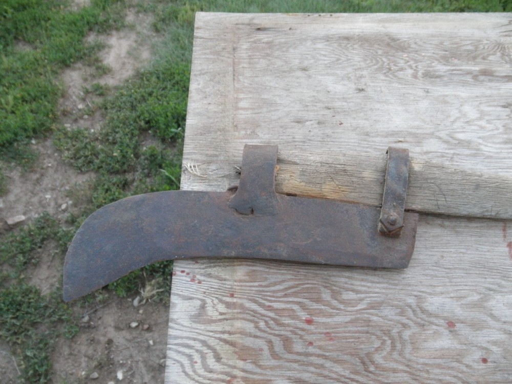 Curved Bill Hook Brush Axe WITH HANDLE fireman