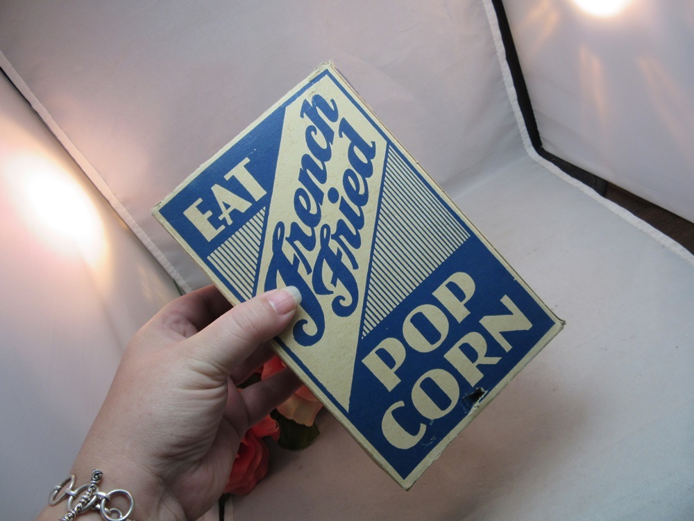 1937 French Fried Pop Corn box