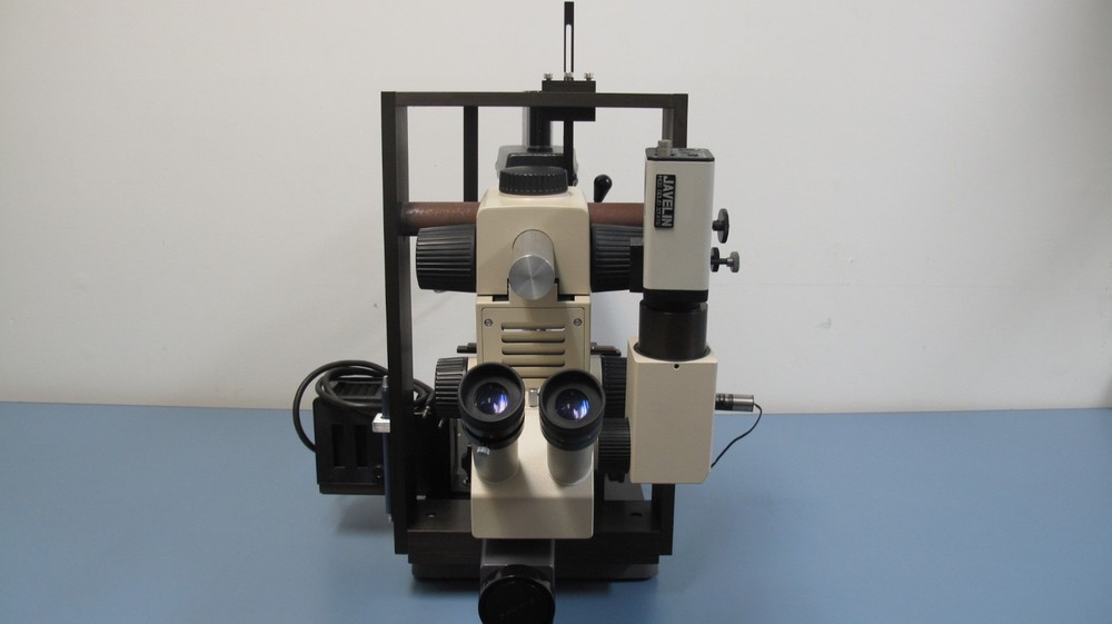 Precision Servo Drill Press System Servo Products With Olympus SZH Microscope