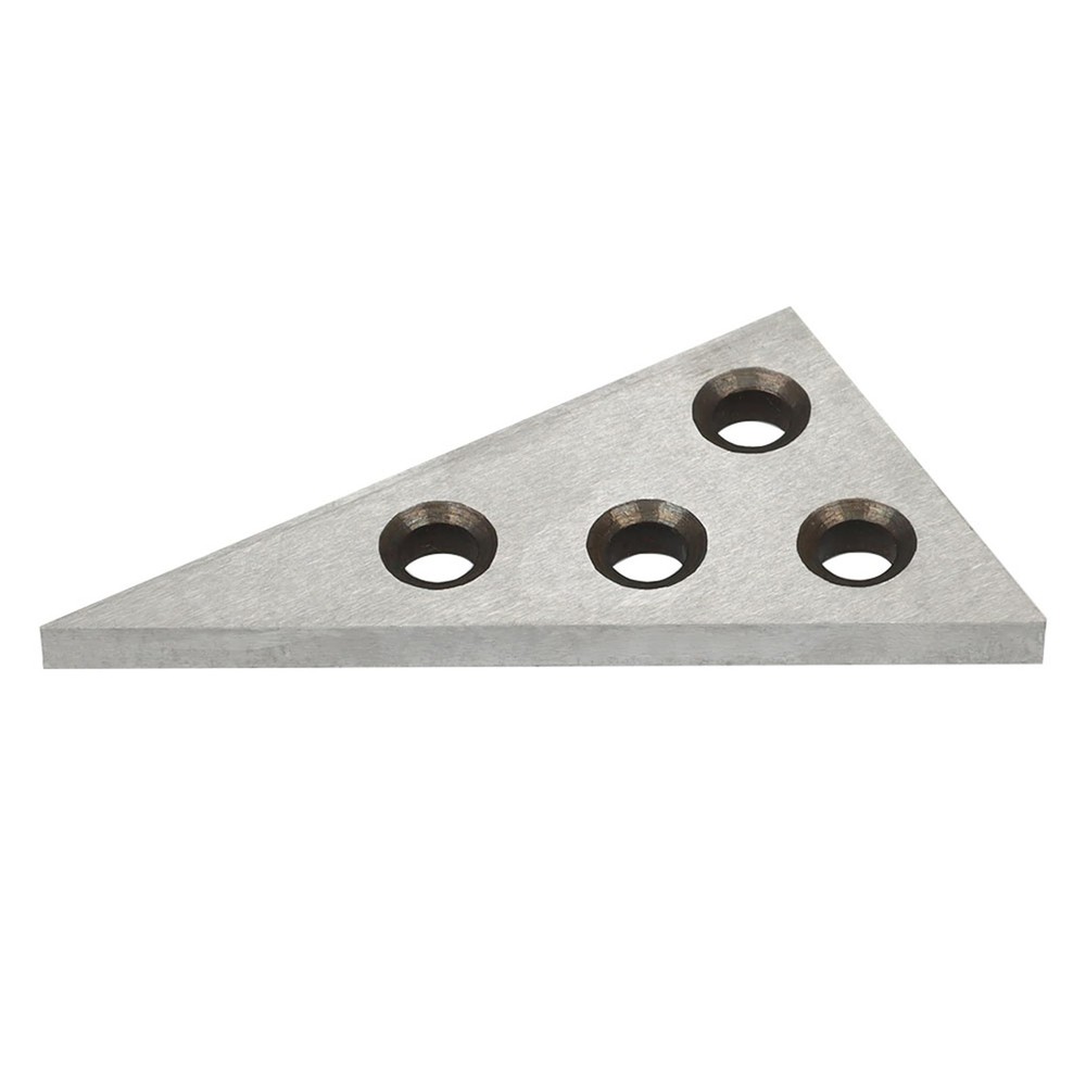 2PCS Solid Angle Plate Set, 30-60-90 Degree, 45-45-90 Degree, Hardened Steel