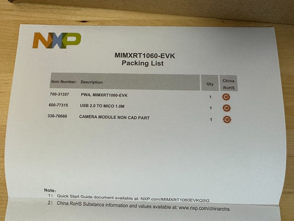 NXP Semiconductor MIMXRT1060-EVK