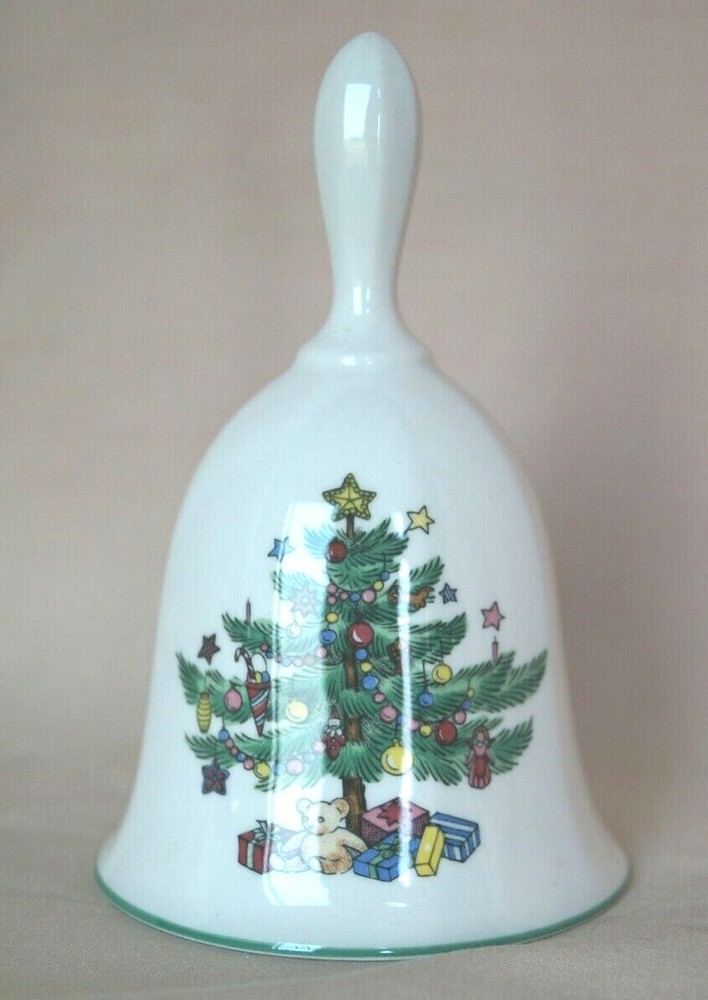 Happy Holidays Bell by Nikko