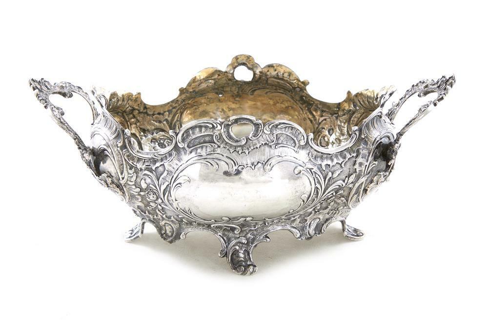 German silver jardiniere