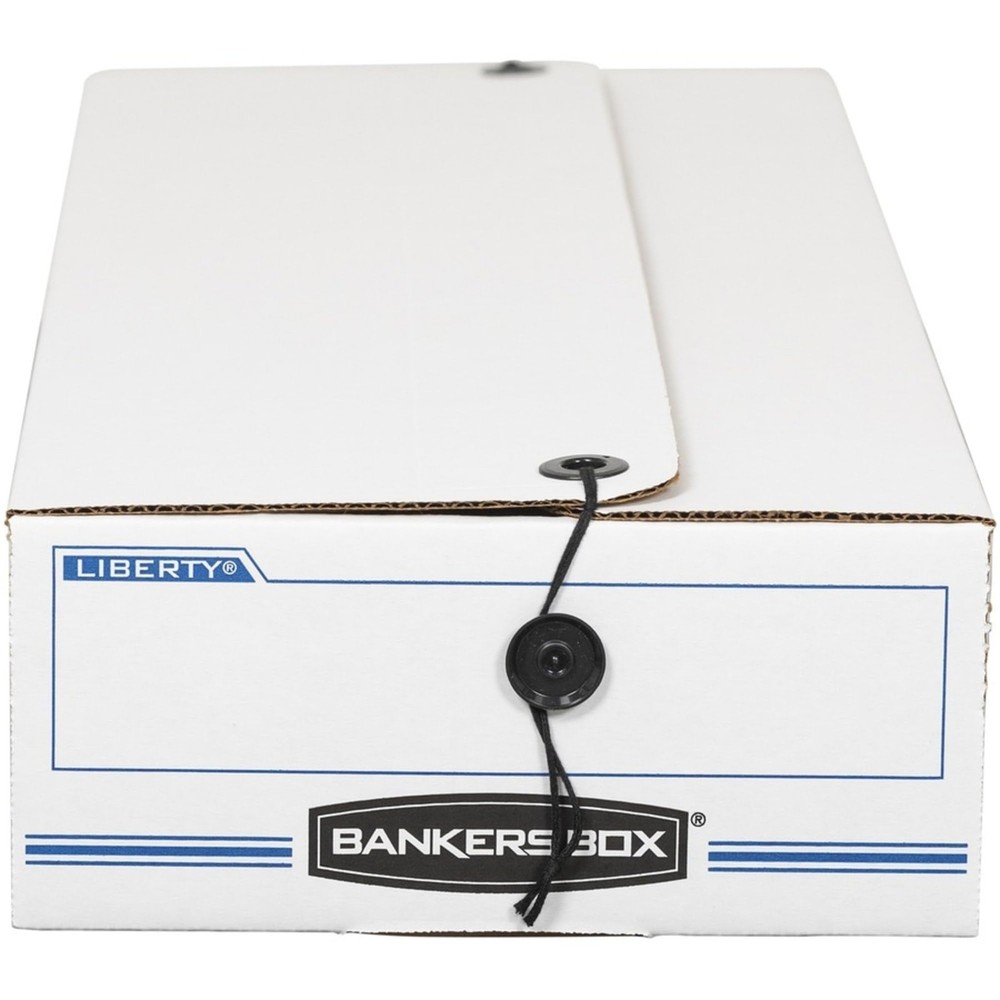 Bankers Box LIBERTY Check and Form Boxes, Standard Set-Up, String and Button, 9