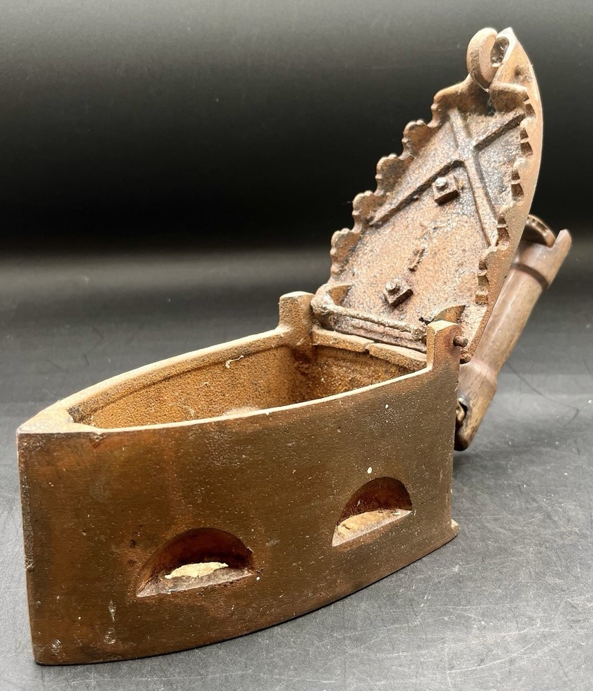 Antique Coal 19th Century Iron