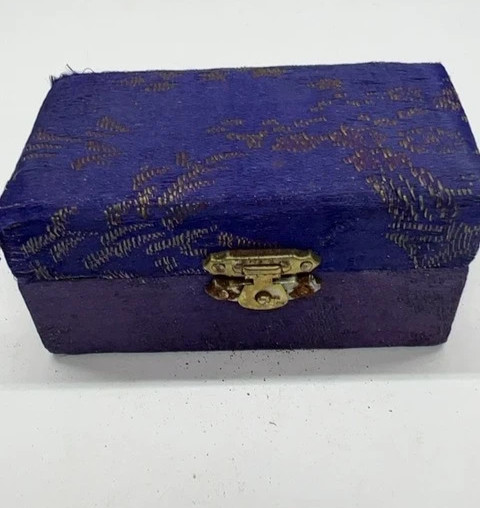 Chinese Baoding Balls Blue Rooster Design Blue Presentation Box SKU OD-BB-19