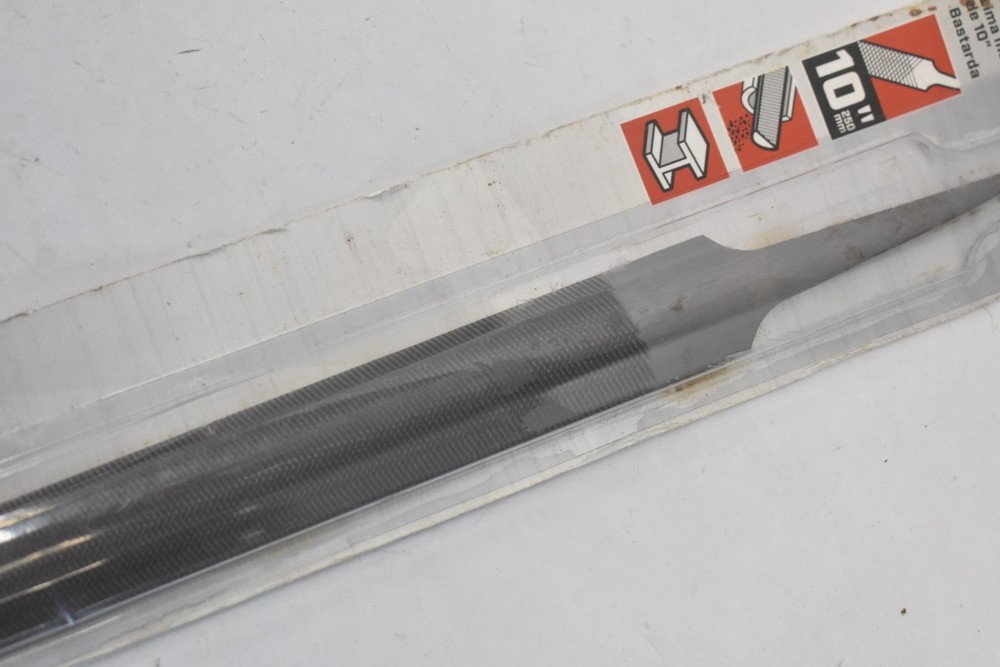 Crescent Nicholson Half Round Hand File Double Bastard Cut American Pattern