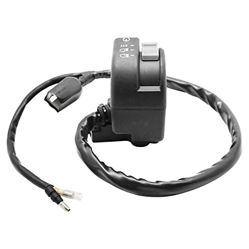 Handlebar Control Switch Button Start Stop Headlight Override for Kawasaki