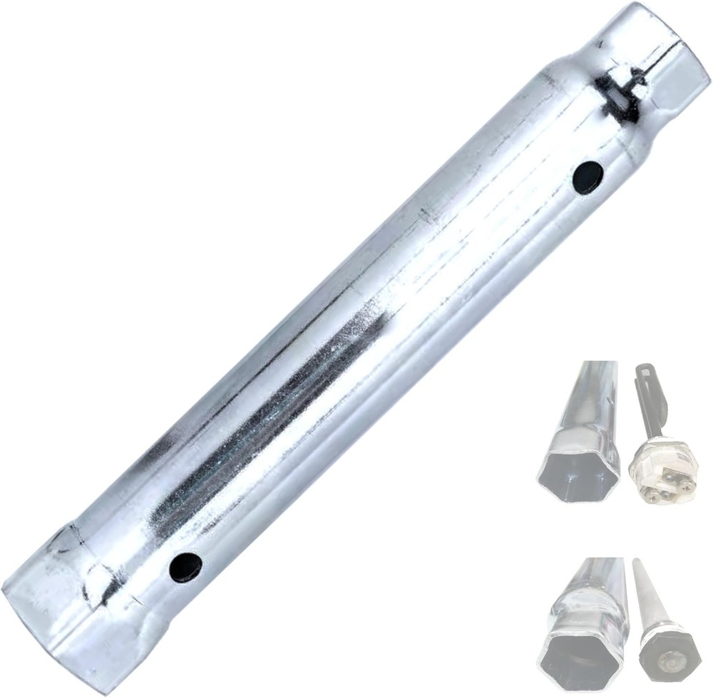 A3 Carbon Steel 10" Water Heater Element Socket Wrench - Extra Torque Capacity