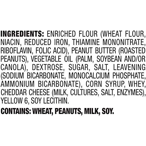 Lance Sandwich Crackers, ToastChee Peanut Butter, 8 Ct Box