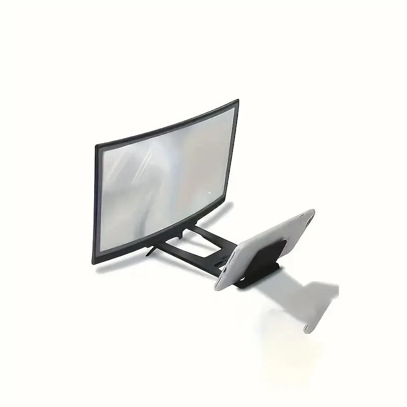 12" 3D Curved Surface Mobile Cell Phone Screen Enlarger Magnifier