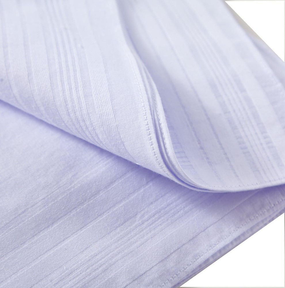 Men's Pure White 100% Cotton Handkerchief