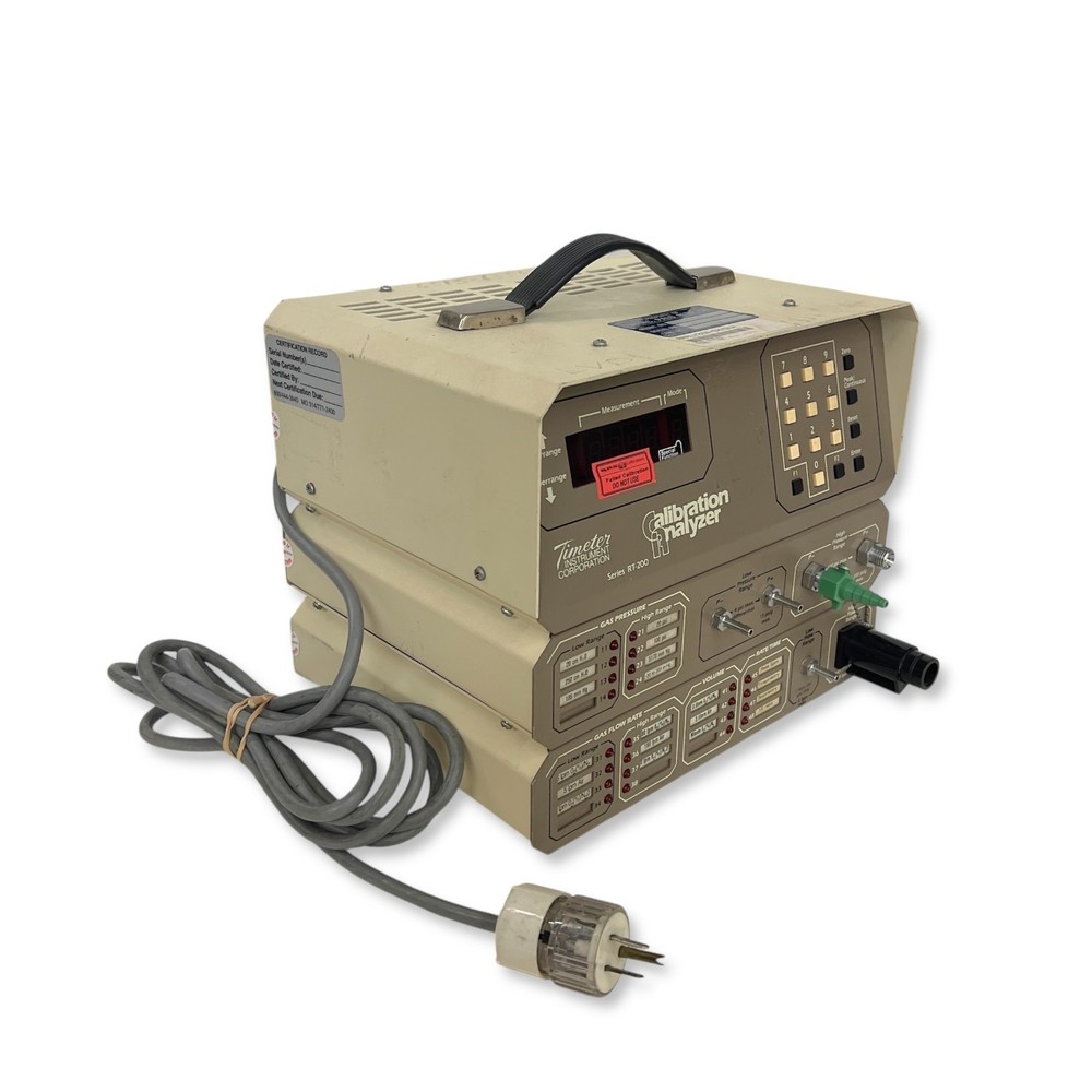 Timeter RT-200 Calibration Analyzer System RT-201 RT-202 RT-203 Modules