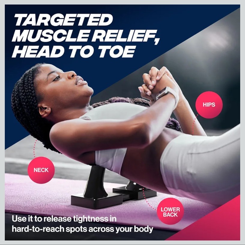 Fully Adjustable Tool for Hip Flexor, Neck, Illiacus, Back, Glutes, Psoas I...