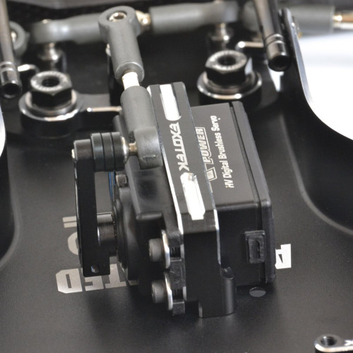 EXOTEK 2361 RC10 HD Servo Mount, 7075, 1pc