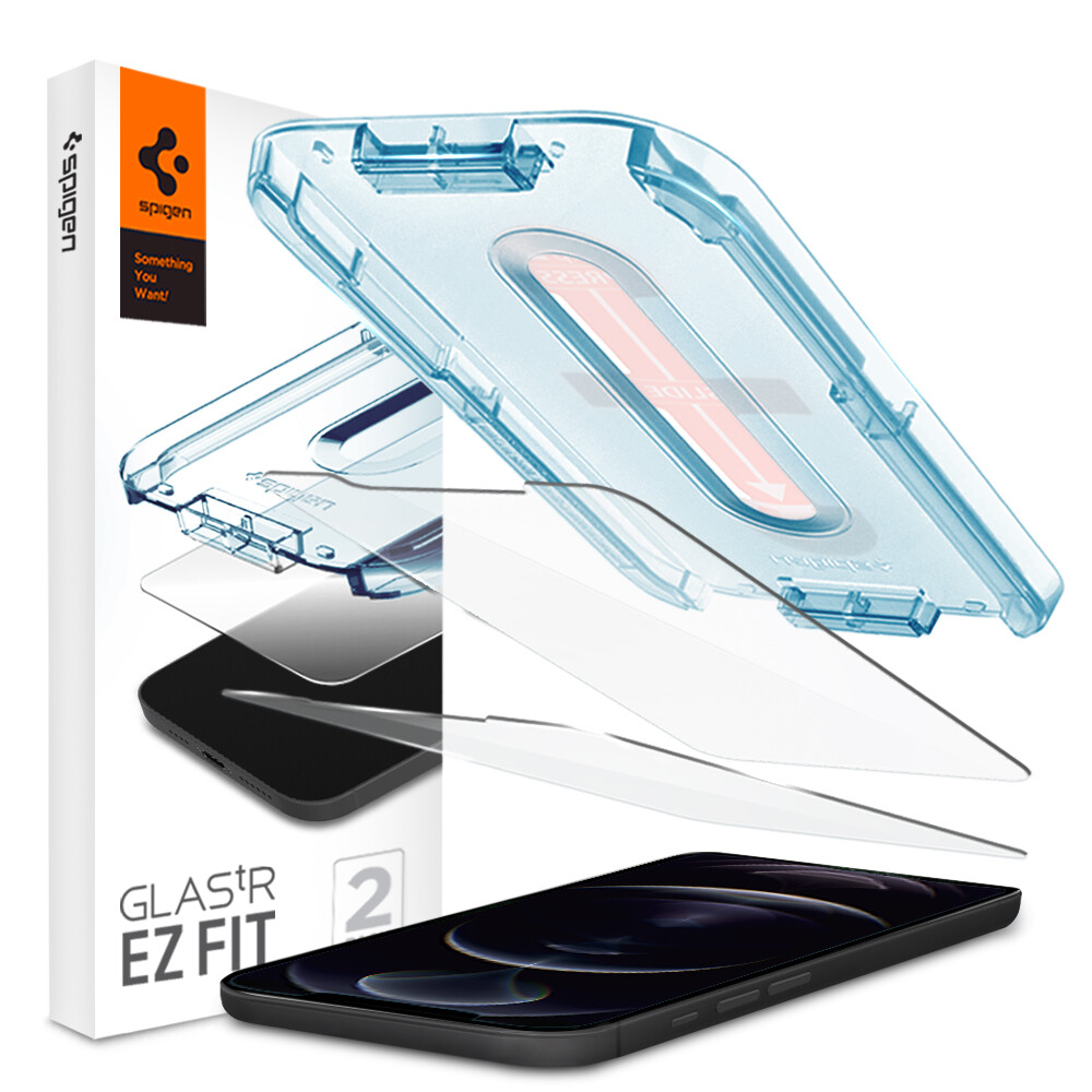 iPhone 12 Pro Max / Pro / 12 / Mini Screen Protector Spigen [GLAStR EZ FIT]