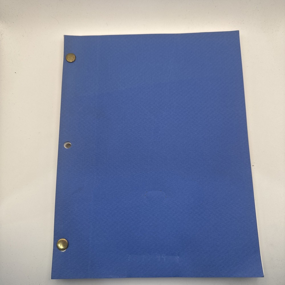Harley Davidson And The Marboro Man Script Original 1990 Screenplay Draft Rare ￼