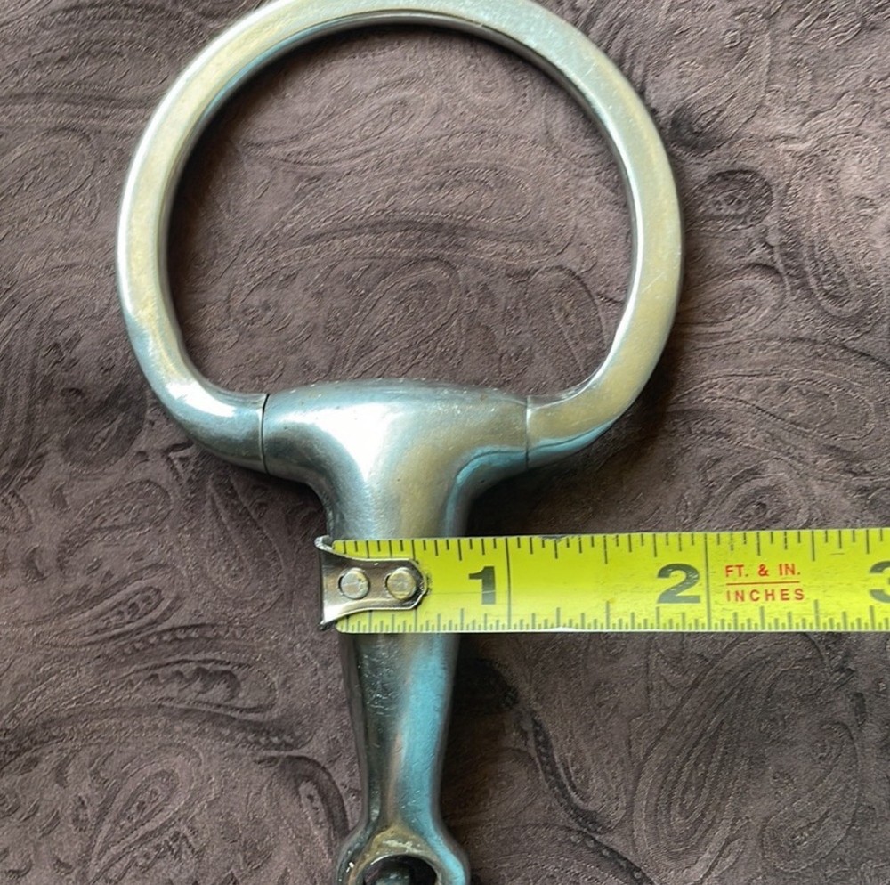 English Eggbutt Snaffle Horse Bit