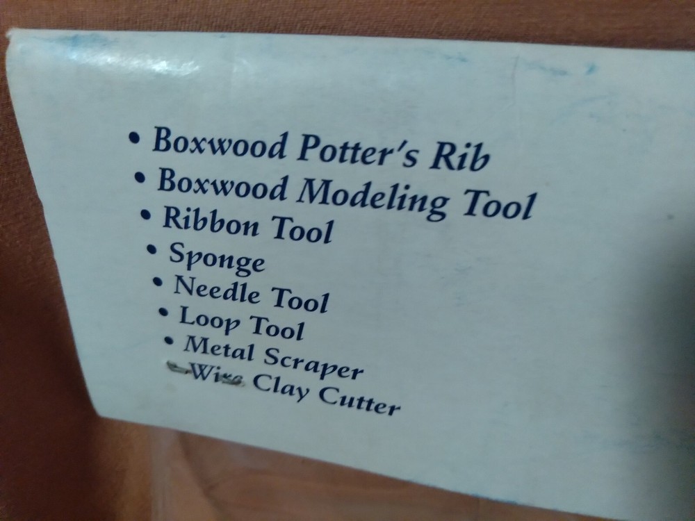 Jack Richeson Pottery Making Tool Kit Set New Unopened