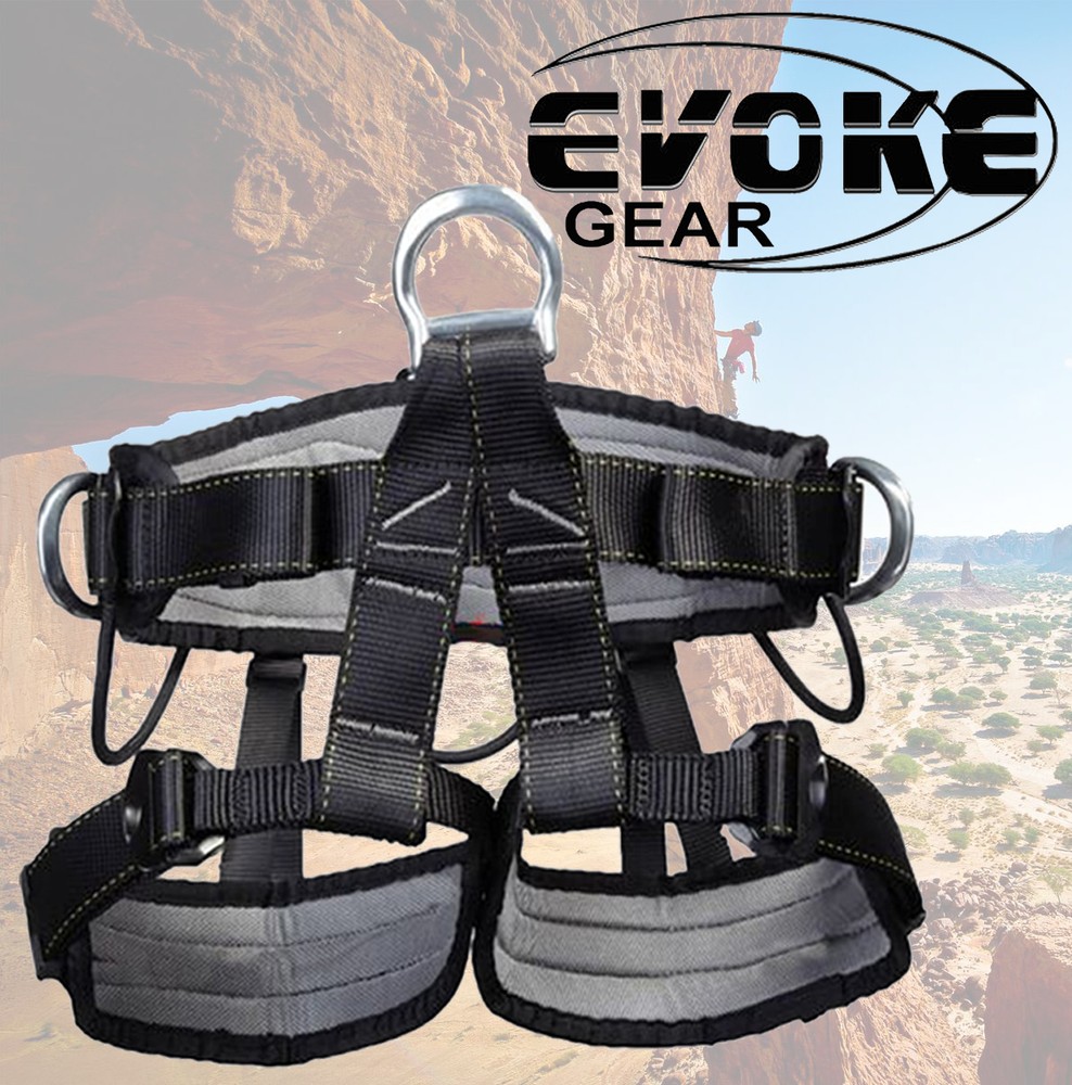 ProTree Fall Protection Rock Climbing Rappelling Harness