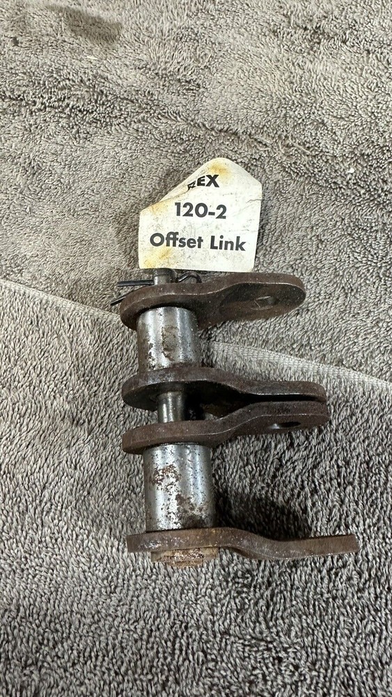Rex 120-2 Double Offset Link. New But Got Damp And Slight Rust