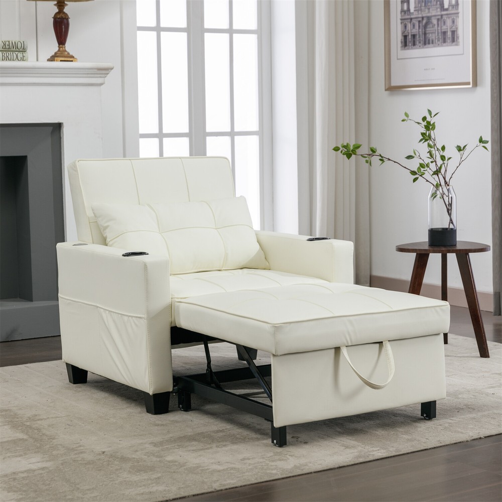 Convertible Sleeper Sofa Bed 3in1 Multi-Function Folding Sofa Bed with USB Ports