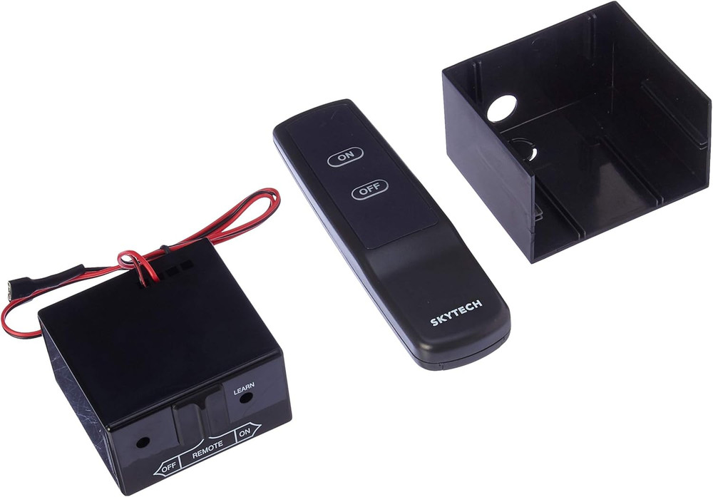 Battery-Powered Fireplace Remote for Convenient Solenoid Control