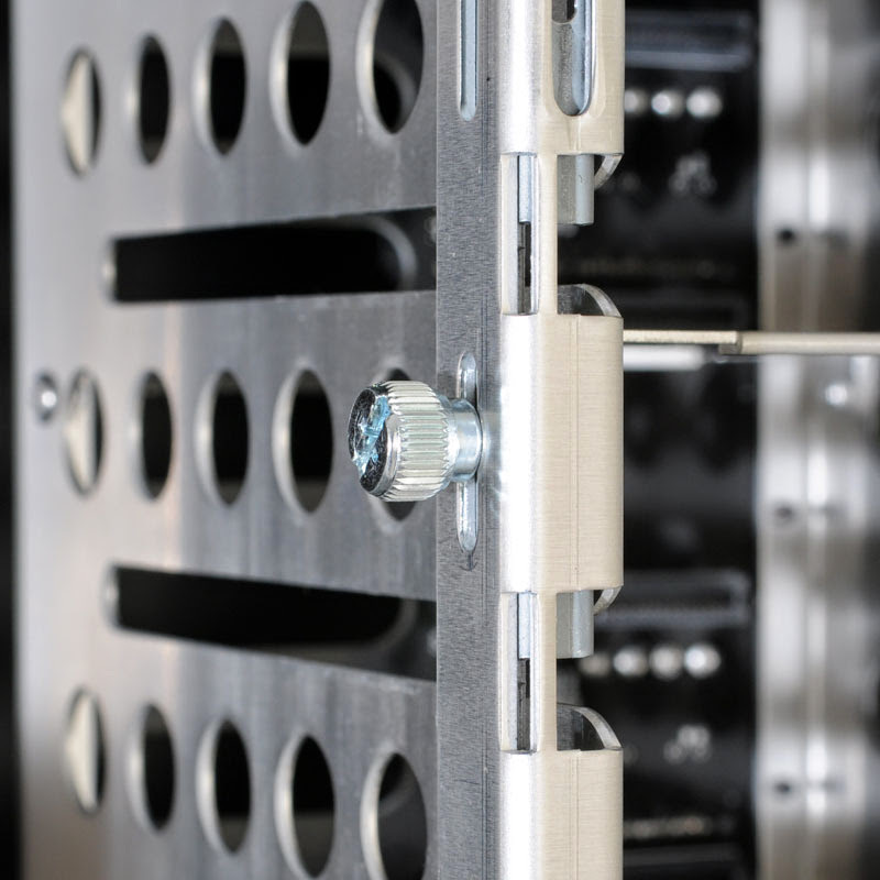 Computer Case By Integer Computers Black Aluminum Model B-18