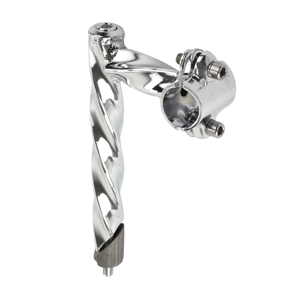 NEW! ALL TWISTED LOWRIDER STEM 22.2MM CHROME.