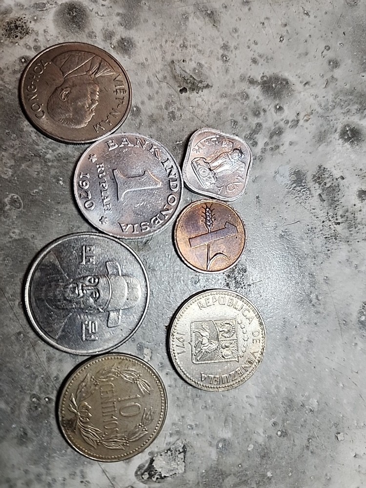 Lot Of Foreign Coins