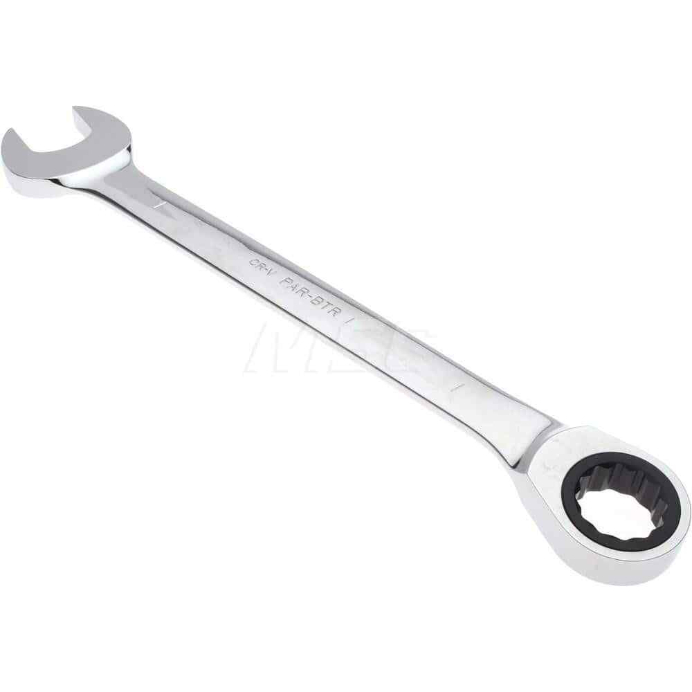 Paramount 1" Offset Combination Wrench, Polished Chrome Vanadium Steel
