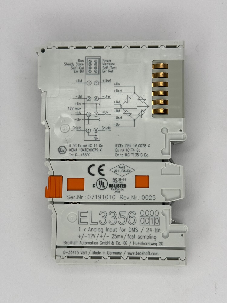 Beckhoff Module EL3356 Analog Input