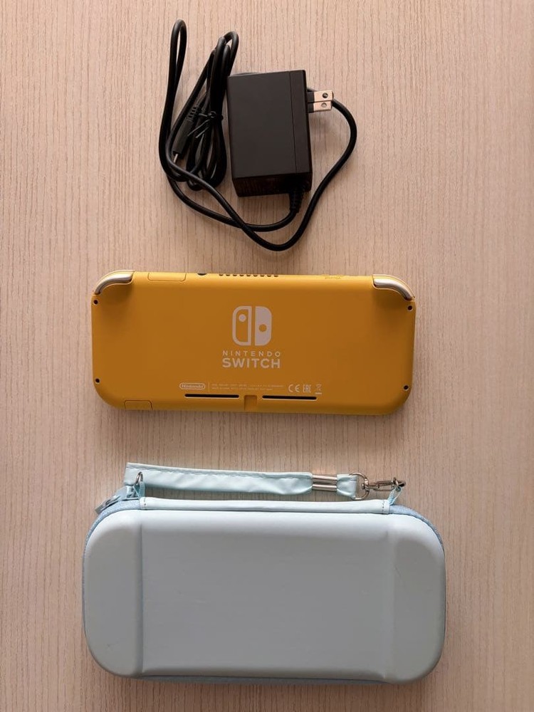 Excellent condition Switch Lite Blue Light Cut Sheet Icon Cover Case