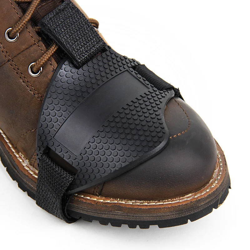 Motorcycle Shift Pad Cover-Durable Rubber Boot&Adjustable Shifter