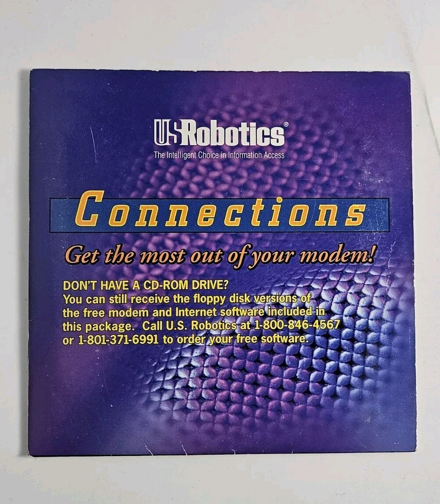 U.S. Robotics Connections Software