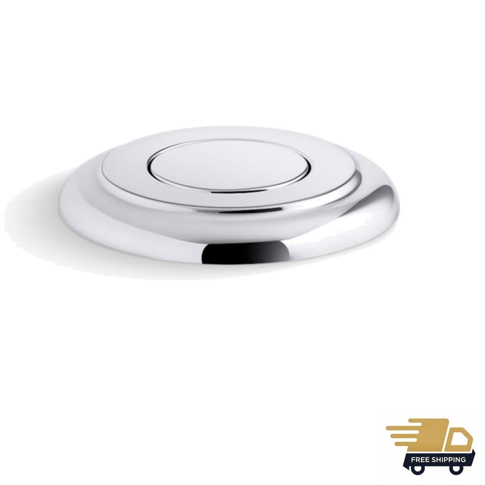 K Garbage Disposal Air Switch Kit Polished Chrome