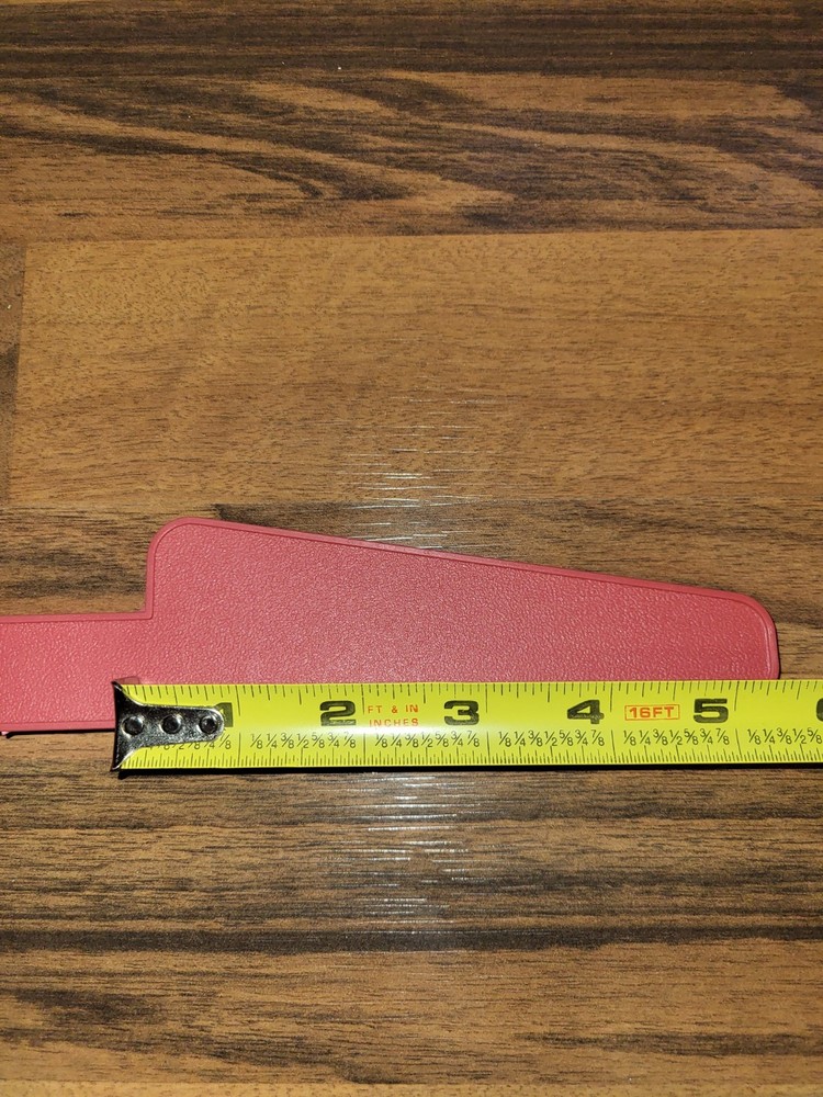 New Durable Red Plastic Flag Replacement For Missing Or Broken for Mailbox #PP10