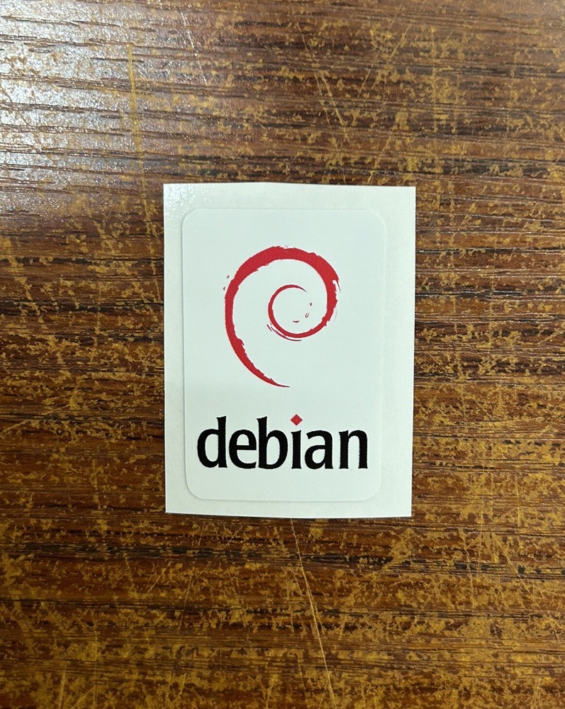 1x Debian Linux Desktop / Laptop sticker label (NEW)