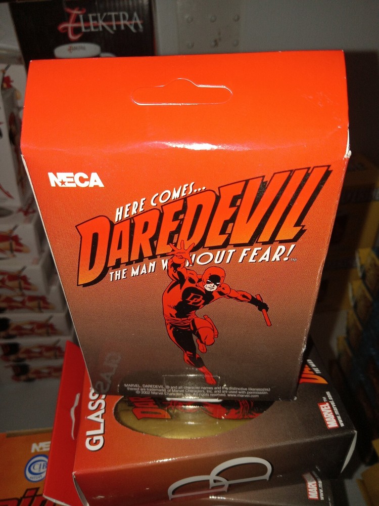 NECA Marvel Daredevil Shot Glass Glassware Set NIP #502