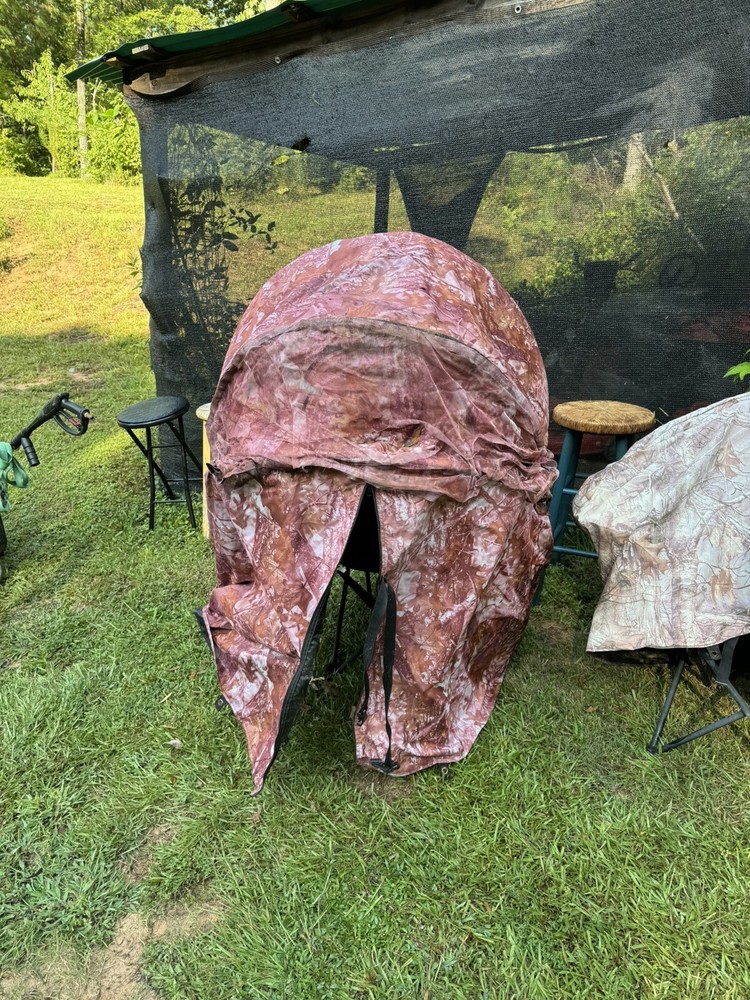 hunting ground blind chair